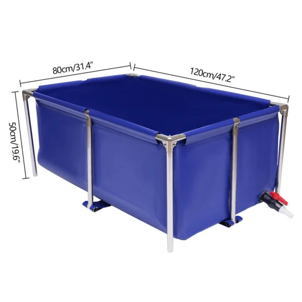 Aquarium Fish Water Tank Ornamental Swimming Pool Koi Breeding Pond of Fish Lobster Leeches Prawns - Image 5