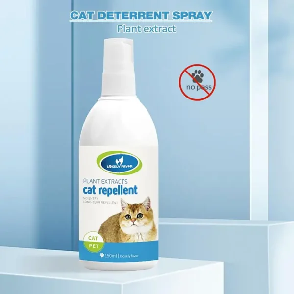 Cat Deterrents Spray Pet Training Spray To Discourage Clawing 150ml Cat Repellent Indoor For Cat Scratch Deterrents Training Aid - Image 3