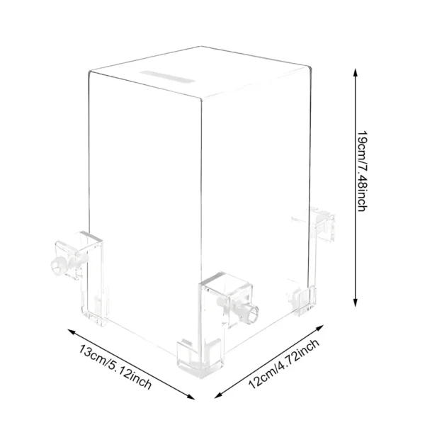Creative Aquarium Negative Pressure Fish Tank Ecological Aquarium Landscape Decoration Small Fish Tank Fish Tank Bowl Isolation - Image 3
