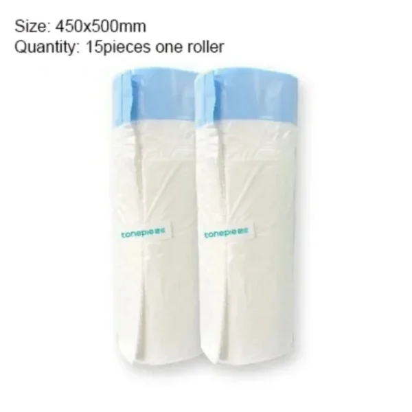 Litter & Housebreaking Original Cat Litter Box Trash Bag 2/4 Rollers Pet Automatic Cat Litter Box Poop Bag 1 Roller 15 Pc Bag - Image 4