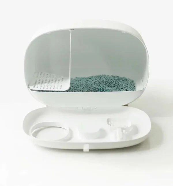Biotoilet Petkit Products for Cats Dog Litter & Housebreaking Arjanuary for Cats Katzenklo Sandbox Box Toilet Tray - Image 4
