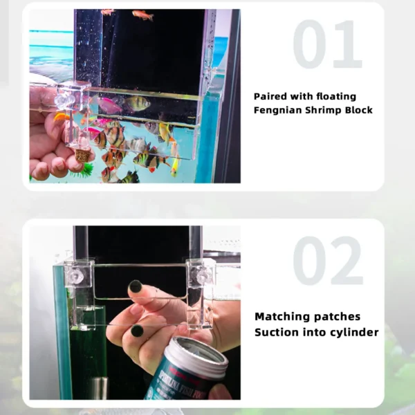 Aquariums Negative Pressure Fish Tank Clear Aerial Aquarium Extender Ecological Landscaping Decoration Fish Tank Bowl Isolation - Image 6