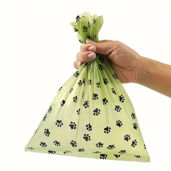 3/1pack Thick Leak-Proof Dog Poop Bags for Outdoor Walks, Polyethylene Material, Animal Waste Disposal,random Color - Image 5