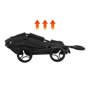 Small Dog Stroller Pet Carriage Rolling Dog Carrier 4 Wheels Lightweight Folding Trolley Dog Cart For Travelling Shopping