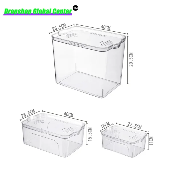 Transparent Acrylic Ornamental Fish Tank Ecological Breeding Box Living Room Desktop Landscaping Fish Tank Fishbowl Aquarium - Image 3