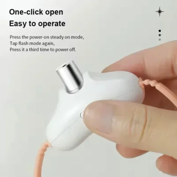 Automatic Cat Toys with LED Light Interactive Laser Toys for Indoor Cats Electronic Collar for Kitten Rechargeable Cat Teaser - Image 4