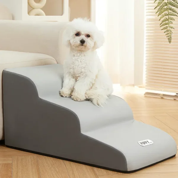 Dog House Dog Stairs Pet 2/3 Steps Stairs for Small Dog Cat Pet Ramp Ladder Anti-slip Removable Dogs Bed Stairs Pet Supplies - Image 2