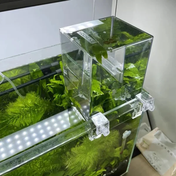 Aquariums Negative Pressure Fish Tank Clear Aerial Aquarium Extender Ecological Landscaping Decoration Fish Tank Bowl Isolation - Image 2