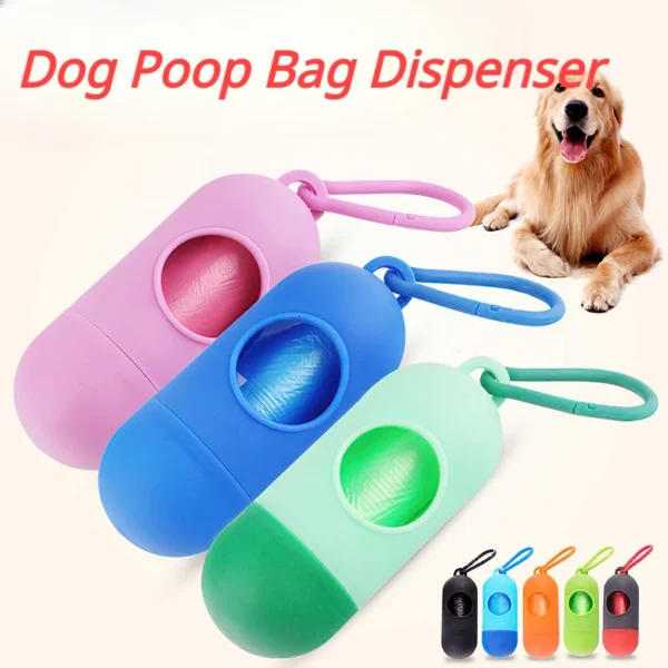 Bag Trash Sack Case Puppy for Walking Travel Cat Litter Carrier Pet Waste Bag Holder Garbage Storag Box Dog Poop Bags Dispenser - Image 3