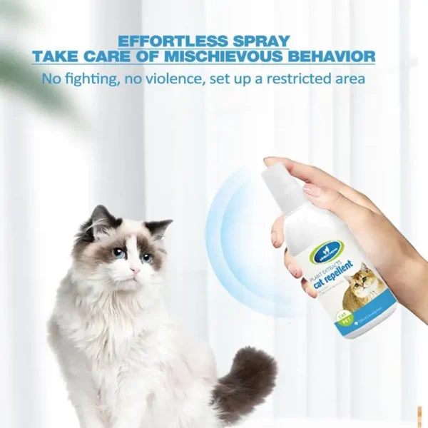 Cat Deterrents Spray Pet Training Spray To Discourage Clawing 150ml Cat Repellent Indoor For Cat Scratch Deterrents Training Aid - Image 2