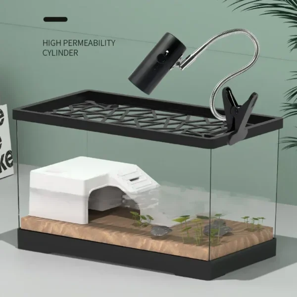 High Quality Acrylic Fish Tank Plastic PET Anti Drop Fish Tank High-definition Transparent Aquarium Landscape Decoration - Image 2