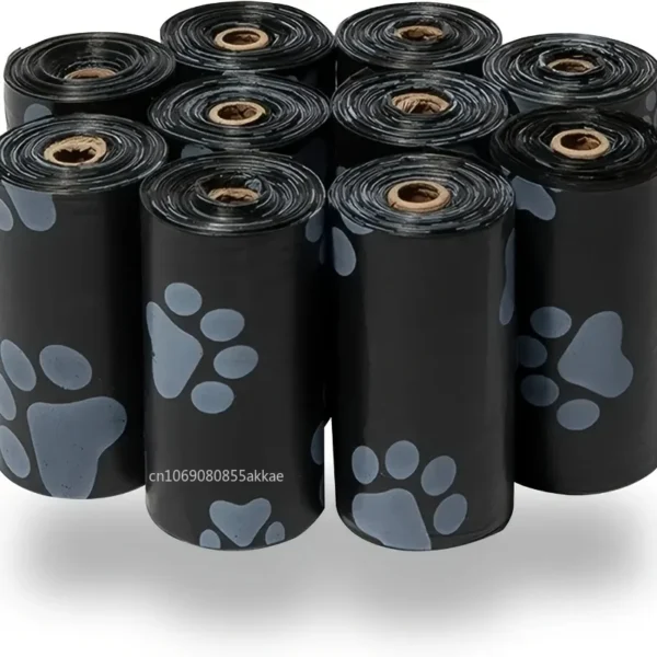 3/1pack Thick Leak-Proof Dog Poop Bags for Outdoor Walks, Polyethylene Material, Animal Waste Disposal,random Color - Image 2