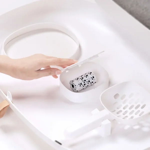 Biotoilet Petkit Products for Cats Dog Litter & Housebreaking Arjanuary for Cats Katzenklo Sandbox Box Toilet Tray - Image 5