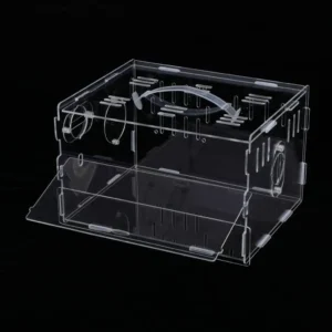 Eco-friendly And Easily Installed Acrylic Hamster Villa Cage Acrylic Portable Villa Cage