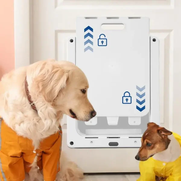 Dog Door Transparent Flap Lightweight Weatherproof Doors Pet Safe Dog Tunnel For Small Medium Large Dogs Home Pet accessories - Image 2