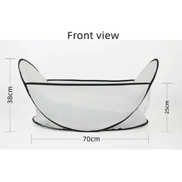 1set Foldable Pet Salon Hair Storage Net Bag Pet Shearing Basket for Shaving for Dog Cat Cleaning Pet Grooming Cleaning Supplies - Image 5