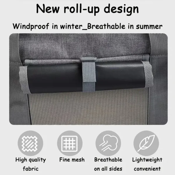 Breathable Pet Trolley Case Large Portable Lightweight Cat bag detachable dog Trolley Case outdoor Cat dog travel Carrier bag - Image 6
