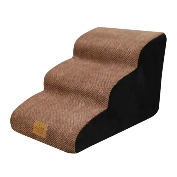 Pet Stairs for Small To Medium Dogs and Cats FourLayer Easy Access Bed Ladder Durable Kitten and Puppy Ramp Indoor Furniture - Image 5