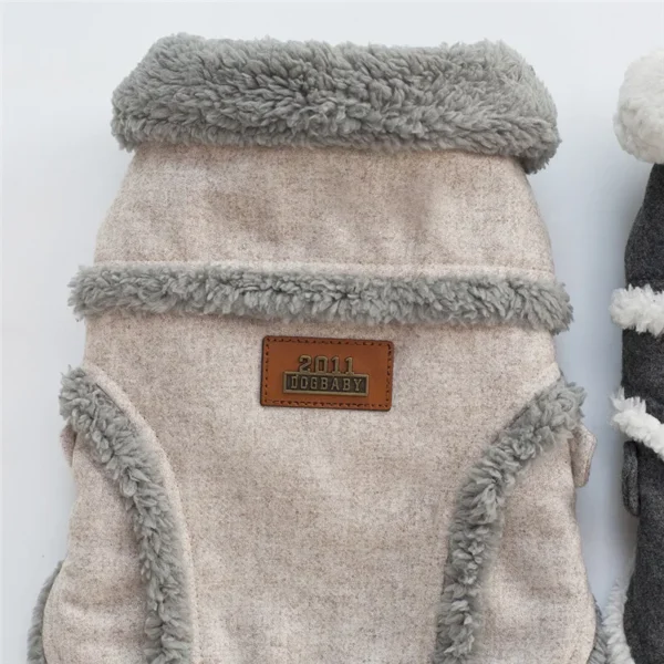 Autumn Winter Soft Pet Dog Coat Warm Small Dog Clothes Winter Puppy Jacket For Pet Dogs Cat Apperal ropa para perro S-XXL - Image 3