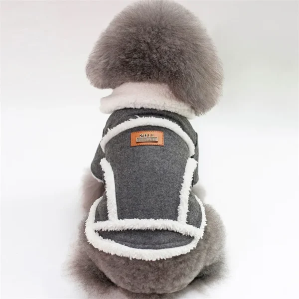 Autumn Winter Soft Pet Dog Coat Warm Small Dog Clothes Winter Puppy Jacket For Pet Dogs Cat Apperal ropa para perro S-XXL - Image 5