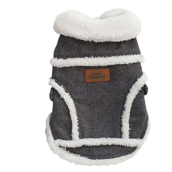 Autumn Winter Soft Pet Dog Coat Warm Small Dog Clothes Winter Puppy Jacket For Pet Dogs Cat Apperal ropa para perro S-XXL - Image 2