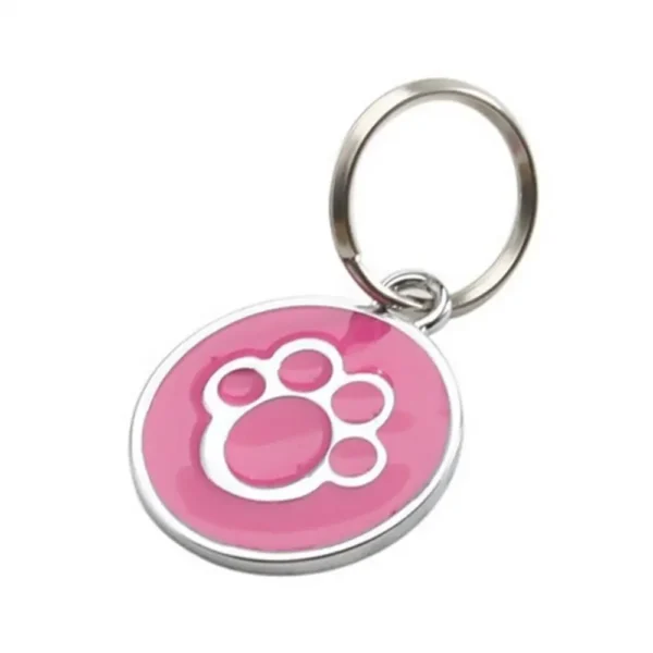 Anti-lost Puppy Dog Cat Collar ID Tags Pendant Mini Claw Print Pet Supplies Engraved Pet Dog Collar Accessories Stainless Steel - Image 3