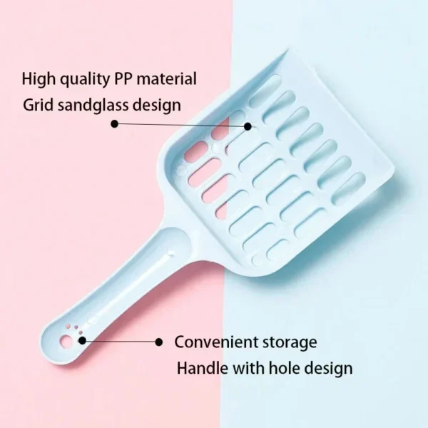 Pet Cat Litter Scoop Supplies Cat Toilet Pets Litter Sand Shovel Pet Dogs Shovel Pet Cleanning Tool Sand Scoop Litter Scoop - Image 2