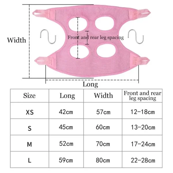Cat Grooming Nail Cutting Anti Scratch Bite Fixed Bag Bath Trimming Restraint Bag Pet Beauty Hammock Hanging Pet Supplies - Image 6