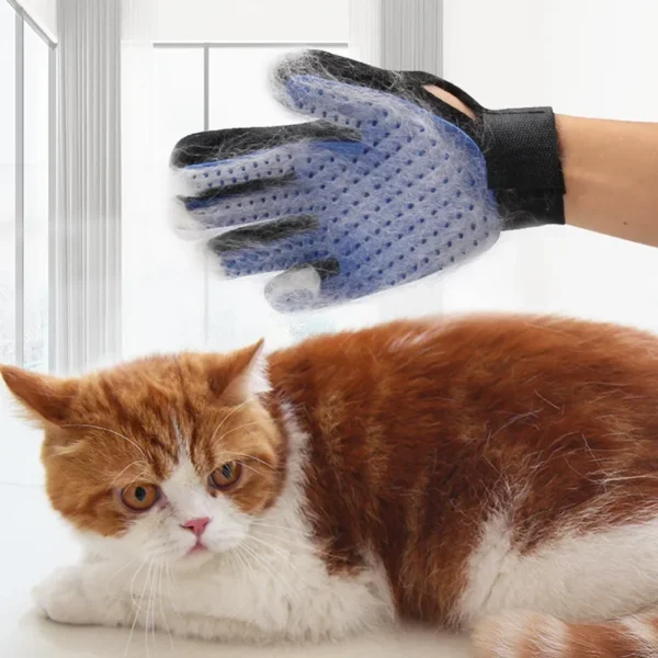 Silicone Pet Gloves Cat Dog Hair Removal Cat Supplies Comb Hair Removal Brush Rubber Sticky Hair Gloves - Image 5