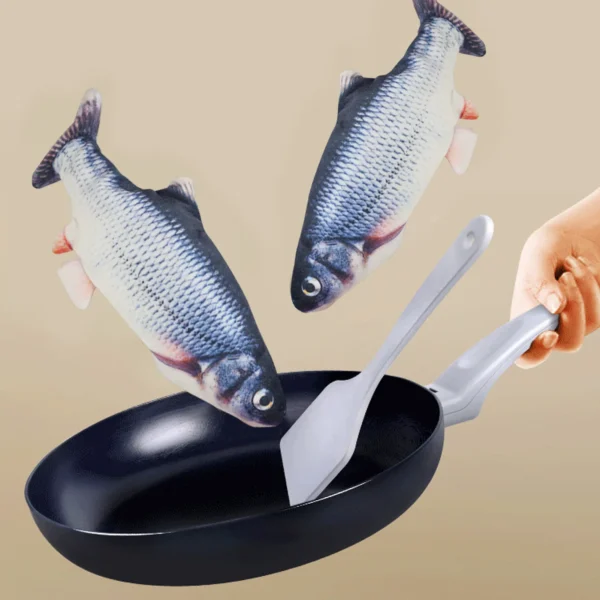Cat Toys Fish USB Charger Fish Interactive Electric Floppy Fish Cat Toy Realistic Pet Cats Chew Bite Toys Pet Supplies Cats Dog - Image 4