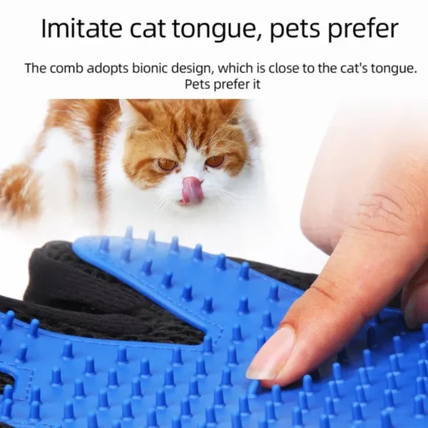 Silicone Pet Gloves Cat Dog Hair Removal Cat Supplies Comb Hair Removal Brush Rubber Sticky Hair Gloves - Image 3