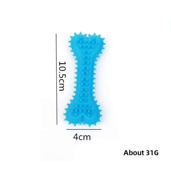 1PC Pet Chew Toy Soft Rubber Bite-resistance Bone Shape Teeth Grinding Chewing Toys for Small Dogs Training Pet Supplies - Image 5