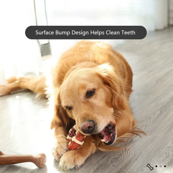 Pet Toy Ring Cleaning Teeth Bones Dogs Hollow Design Bones Toys For Pet Puppy Supplies Pets Chewing Toy Snack Food Treats - Image 5