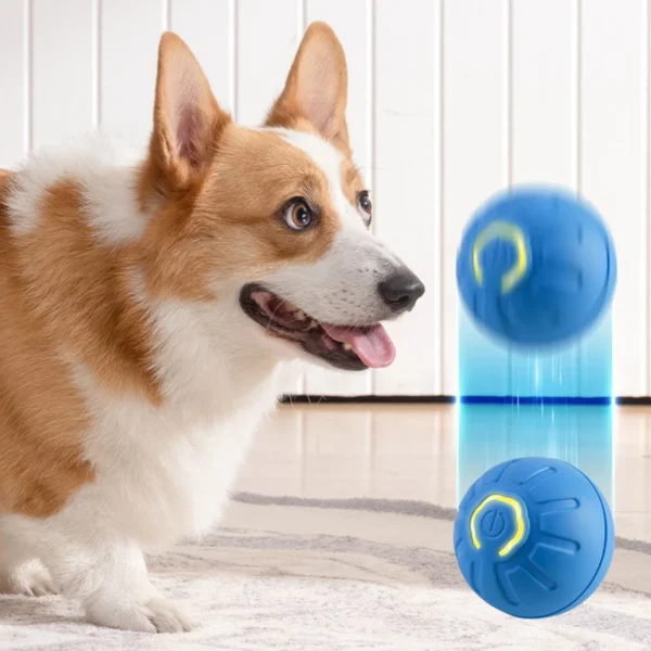 Smart Dog Toy Ball Electronic Interactive Pet Toy Moving Ball USB Automatic Bouncing for Puppy Cat Ball Toy Product - Image 3