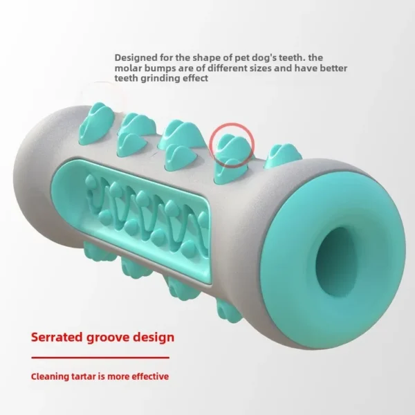 Pet Supplies Wholesale Amazon New Product Dog Toys Molar Stick Resistant to Chewing Teeth Cleaning Dog Toothbrush Feeder - Image 3