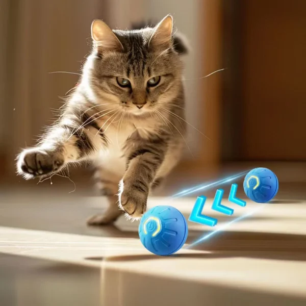 Smart Dog Toy Ball Electronic Interactive Pet Toy Moving Ball USB Automatic Bouncing for Puppy Cat Ball Toy Product - Image 4