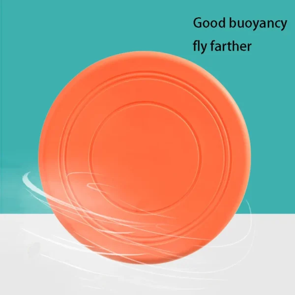 7 Colors Silicone Flying Saucer Funny Dog Cat Toy Dog Game Flying Discs Resistant Chew Puppy Training Interactive Pet Supplies - Image 5