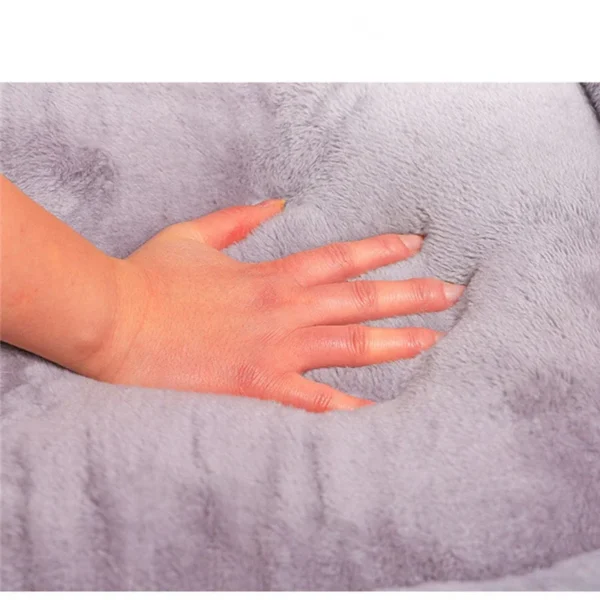 Bed for Dog Cat Pet Square Plush Kennel Medium Small Dog Sofa Bed Cushion Pet Calming Dog Bed House Pet Supplies Accessories - Image 6