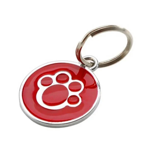 Anti-lost Puppy Dog Cat Collar ID Tags Pendant Mini Claw Print Pet Supplies Engraved Pet Dog Collar Accessories Stainless Steel - Image 4