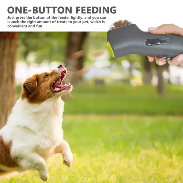 Dog Treat Launcher Pet Feeder Automatic Feeder Snack Launcher Training Outdoor Interactive Pet Toy ForDog Pet Food Dispenser - Image 4