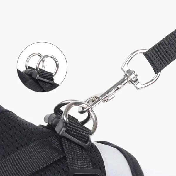 Cat Harness Lead Leash Set Adjustable Reflective Escape Proof Pet Mesh Vest Harness Puppy Dog Collar Small Dog Cat Pet Supplies - Image 6