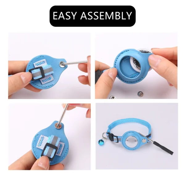 Airtag Case Collar for Cat with Protective Case for Anti Lost Locator Tracker Dog Accessories Reflective Pet Collar Pet Supplies - Image 6