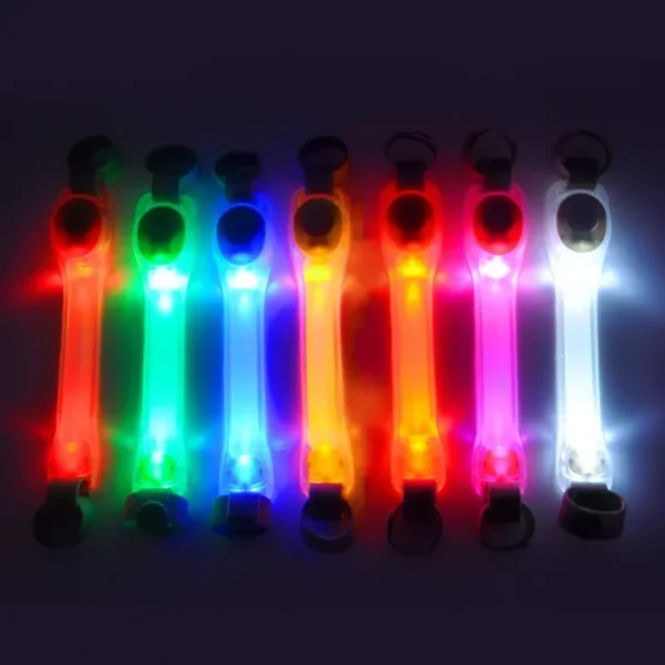 Dog Anti Lost Safety Glowing Collar Multi-Color Pendant Outdoor Waterproof Warning Led Flashing Light Strip Pet Traction Supplie - Image 5