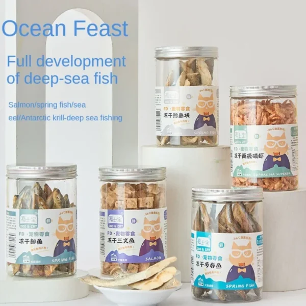 Pet Snack Reward Cat Treats Chicken Freeze-dried Puppy Food Kitty Interactive Snacks Cat Food Dog Snacks Pet Chewing Training
