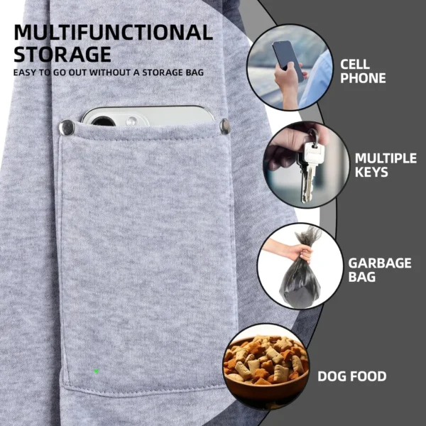 Cotton Comfortable Dog Bag Pet Out Crossbody Shoulder Bag Outdoor Travel Portable Cat Puppy Sling Bag Pet Carrying Supplies - Image 3