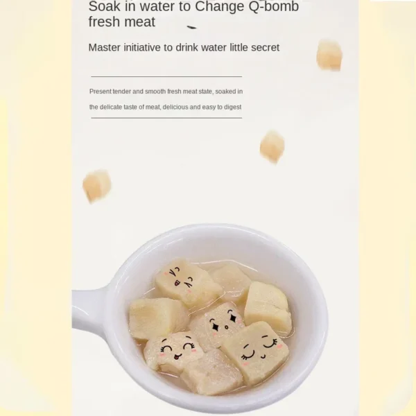 Pet Freeze Dried Cat Snacks Freeze-dried Mixed with Family Bucket Cat Freeze-dried Chicken Beef Liver Egg Yolk Pellets Snacks - Image 4